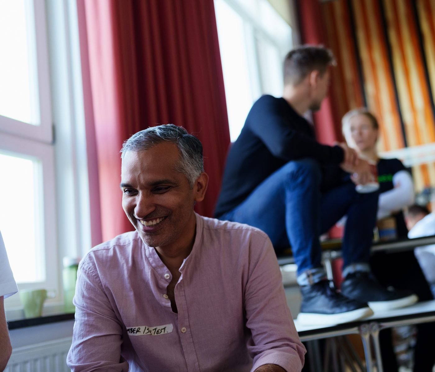 The SilTest team at an industry event